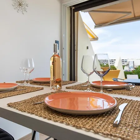 Catalina - Terrasse Xxl - Garage Prive - Clim - Heliopolis Village Naturiste *