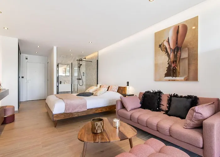 Catalina - Terrasse Xxl - Garage Prive - Clim - Heliopolis Village Naturiste *