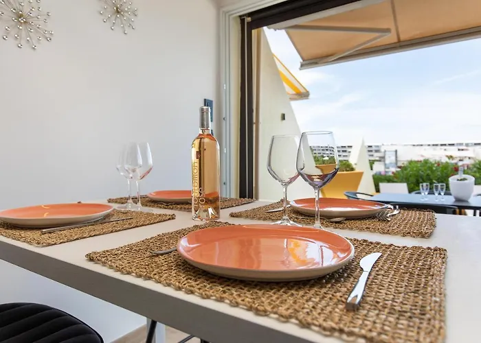 Catalina - Terrasse Xxl - Garage Prive - Clim - Heliopolis Village Naturiste *