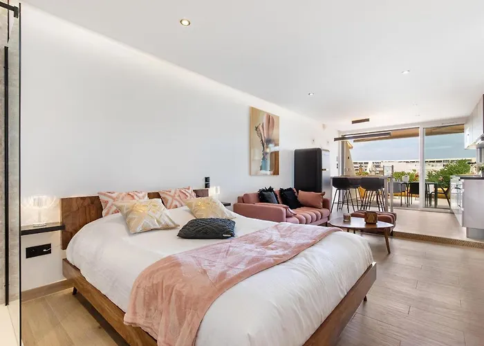 Catalina - Terrasse Xxl - Garage Prive - Clim - Heliopolis Village Naturiste