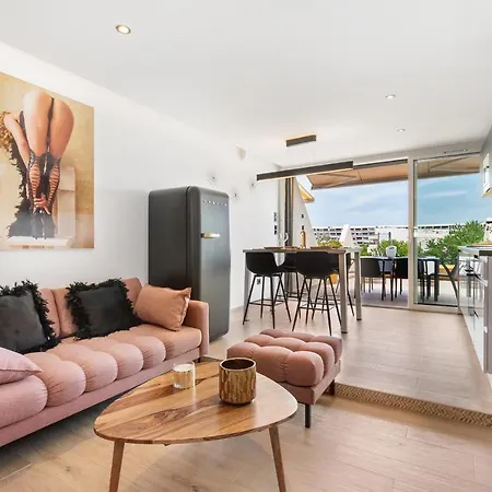 Apartment Catalina - Terrasse Xxl - Garage Prive - Clim - Heliopolis Village Naturiste