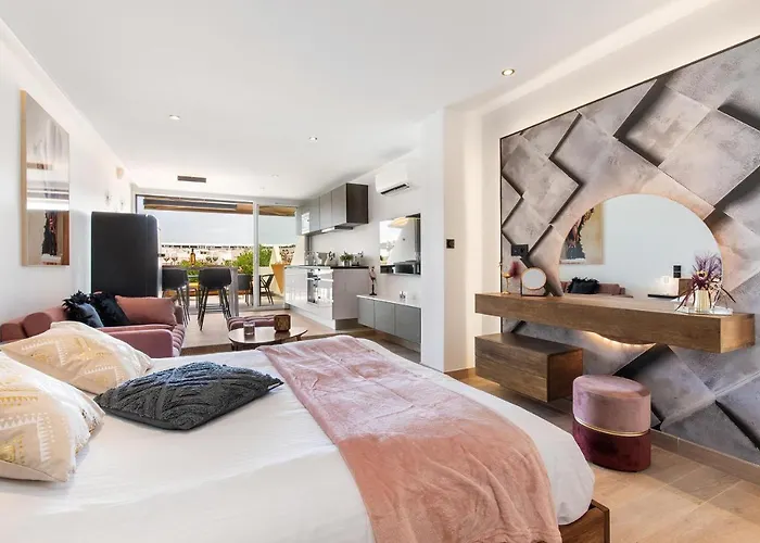 Apartment Catalina - Terrasse Xxl - Garage Prive - Clim - Heliopolis Village Naturiste *