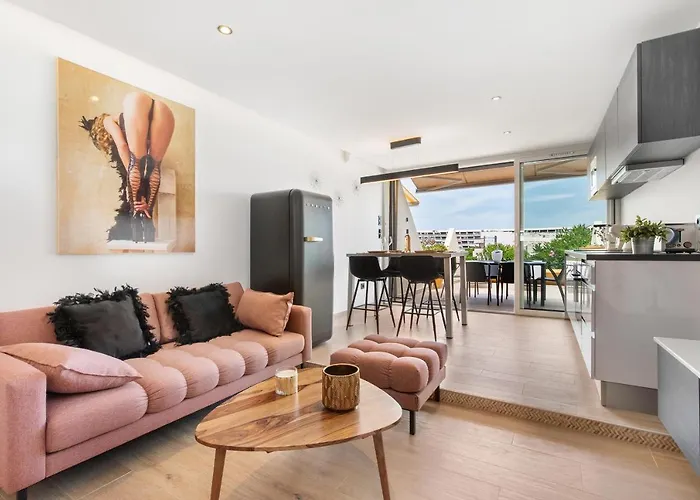 Apartment Catalina - Terrasse Xxl - Garage Prive - Clim - Heliopolis Village Naturiste